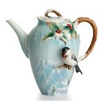 Chickadee Teapot